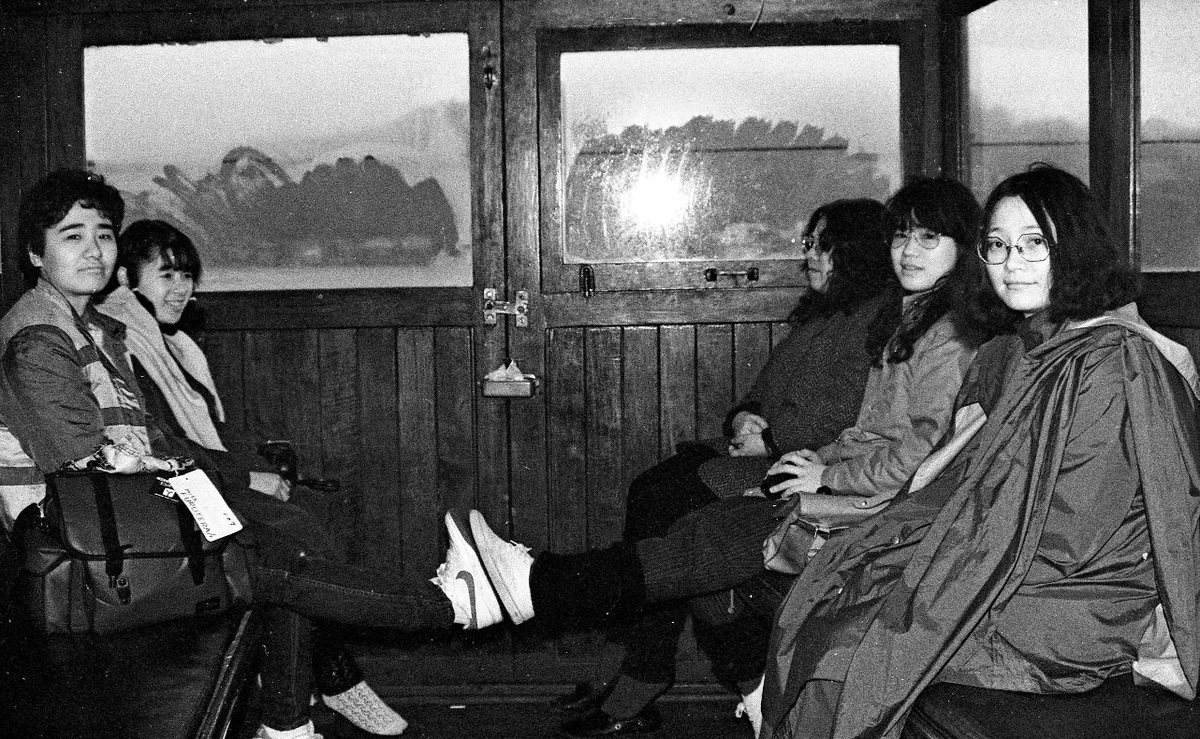 Anadolu Kavağı Vapurunda Turistler, 1983
